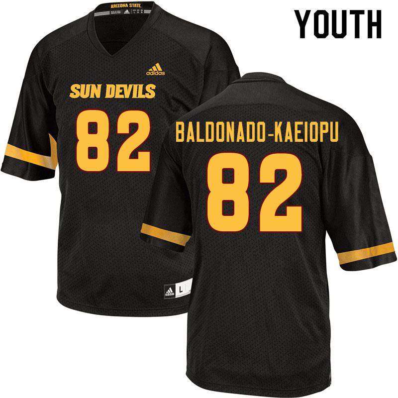 Youth #82 Tyerell Baldonado-Kaeiopu Arizona State Sun Devils College Football Jerseys Sale-Black